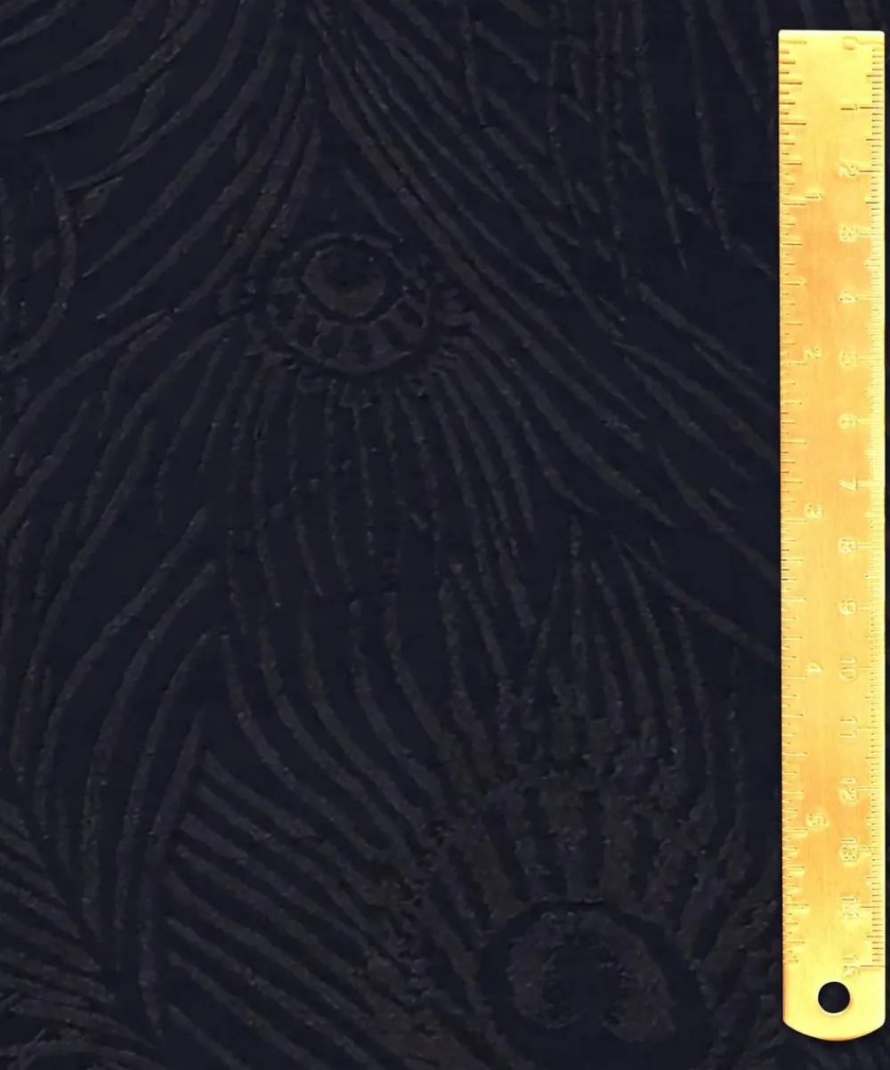 Liberty Interiors Furnishing Fabrics^Hera Plume Dyed Jacquard in Ink