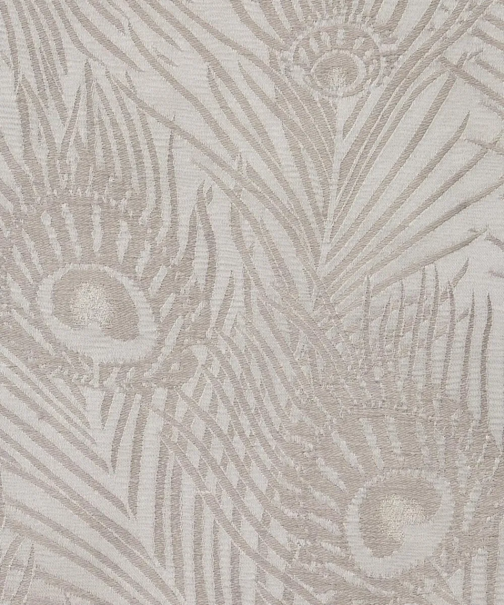 Liberty Interiors Furnishing Fabrics^Hera Plume Dyed Jacquard in Pewter