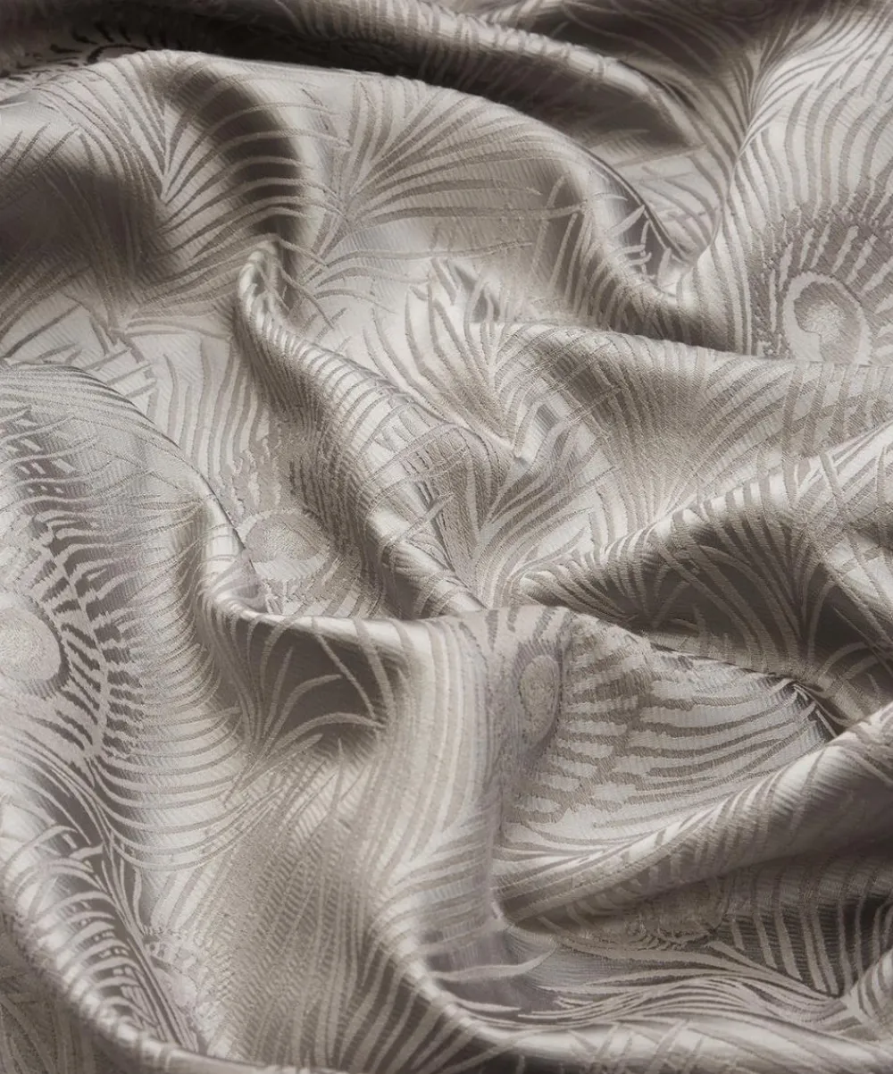 Liberty Interiors Furnishing Fabrics^Hera Plume Dyed Jacquard in Pewter