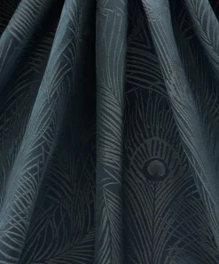Liberty Interiors Furnishing Fabrics^Hera Plume Dyed Jacquard in Pewter Blue