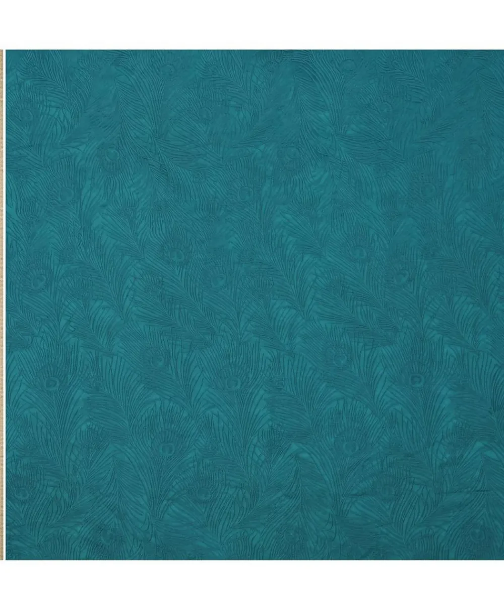 Liberty Interiors Furnishing Fabrics^Hera Plume Dyed Jacquard in Scarab