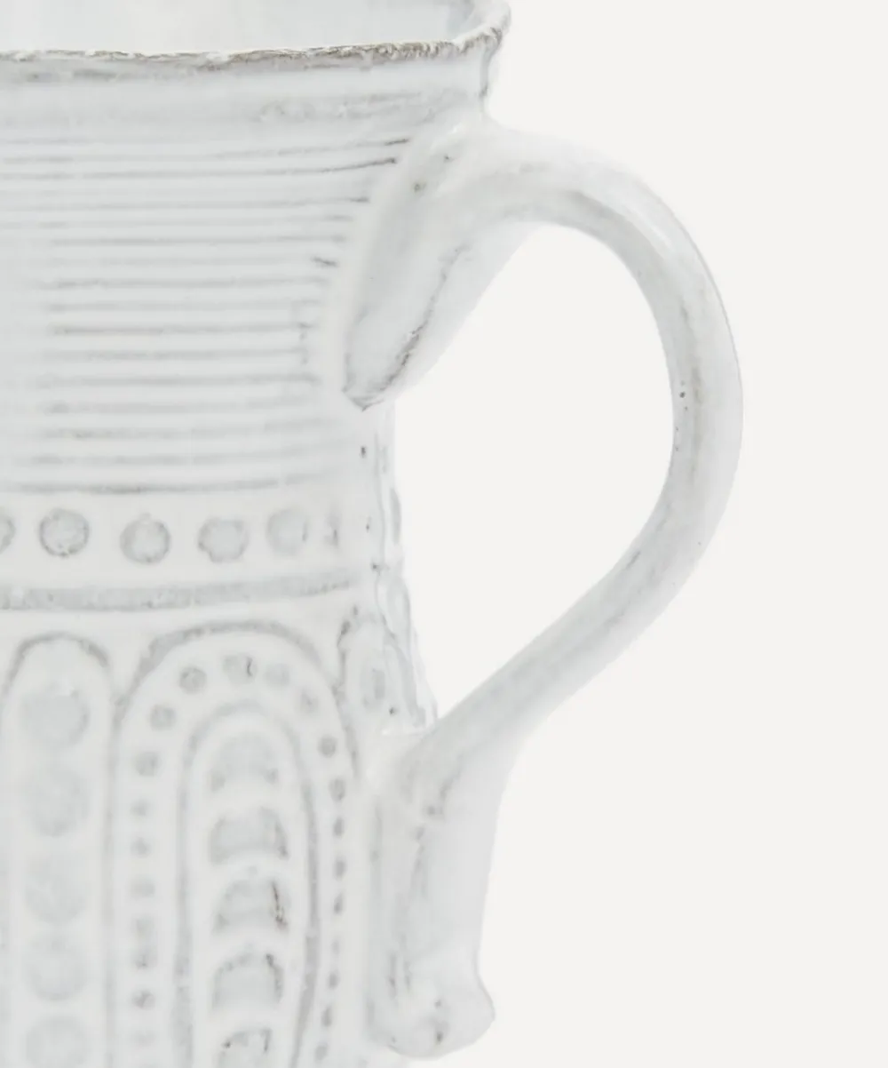 Astier de Villatte Glass & Drinksware^Hercule Pitcher
