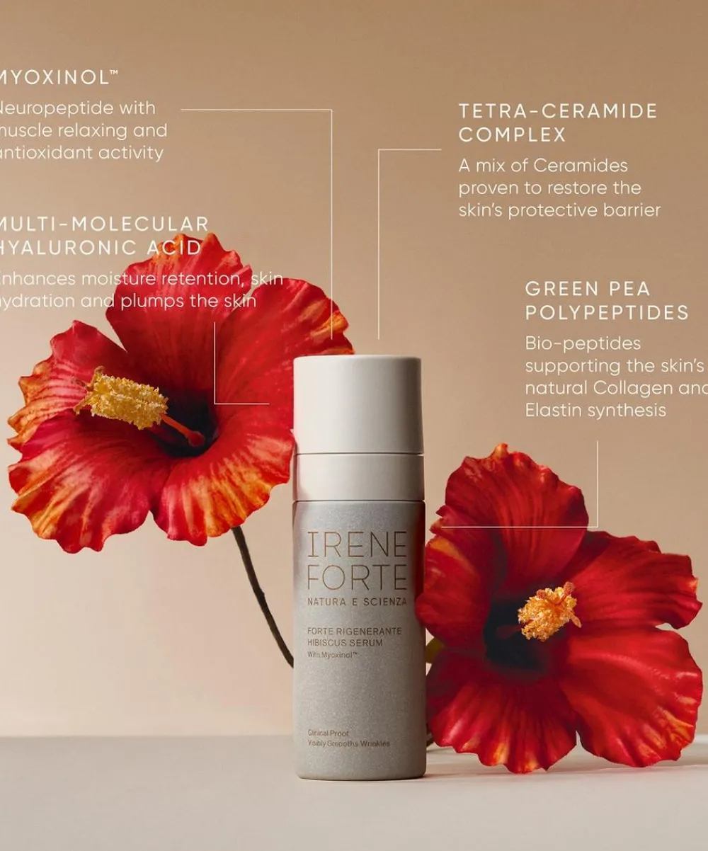 Irene Forte Facial Serums & Oils^Hibiscus Serum with Myoxinol 30ml