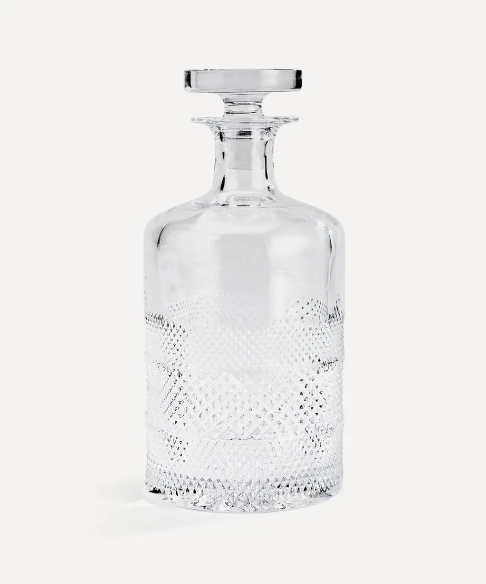 Soho Home Glass & Drinksware^Huxley Cut Crystal Large Decanter