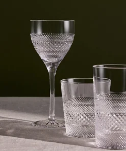 Soho Home Glass & Drinksware^Huxley Cut Crystal Red Wine Glass Set of Four
