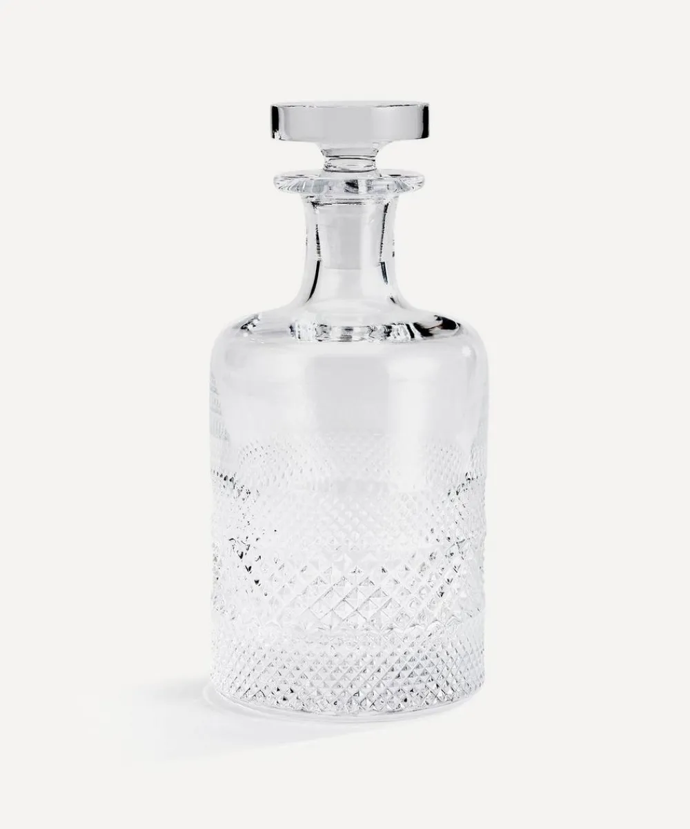 Soho Home Glass & Drinksware^Huxley Cut Crystal Small Decanter