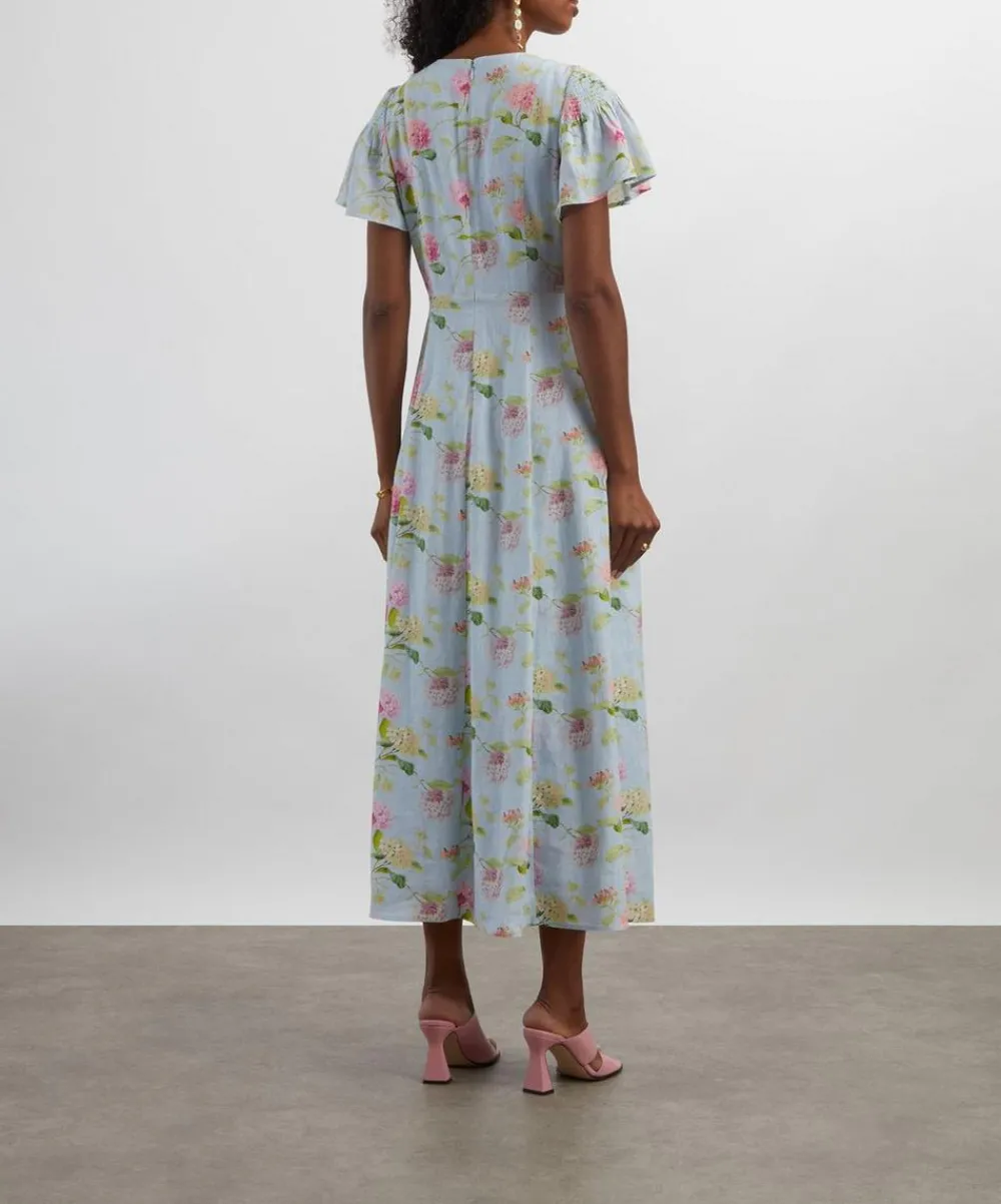 Hill House Home Dresses^Hydrangea Chintz Dominique Dress