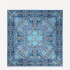 Liberty Scarves^Ianthe 90 x 90 Silk Foulard Scarf