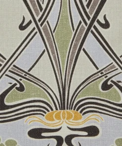 Liberty Interiors Furnishing Fabrics^Ianthe Bloom Multi Ladbroke Linen in Dragonfly
