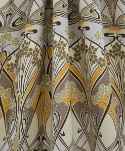 Liberty Interiors Furnishing Fabrics^Ianthe Bloom Multi Ladbroke Linen in Dragonfly