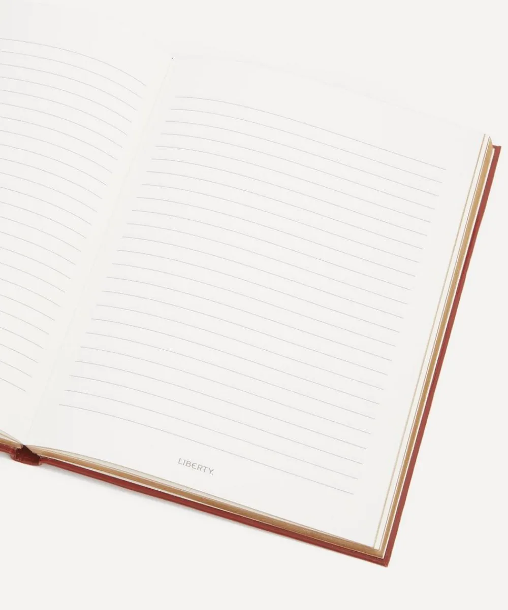 Liberty Stationery And Games^Ianthe Large Leather Notebook