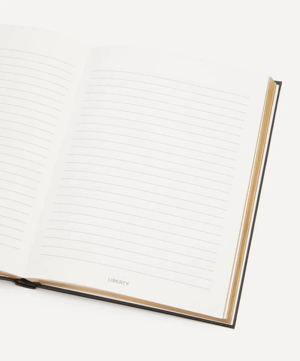 Liberty Stationery And Games^Ianthe Large Leather Notebook