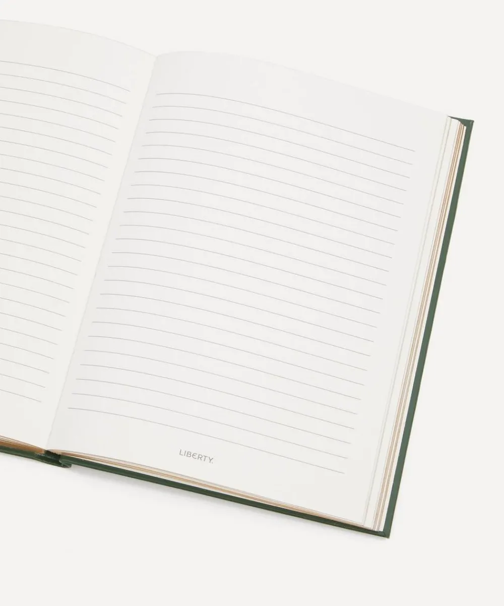 Liberty Stationery And Games^Ianthe Large Leather Notebook