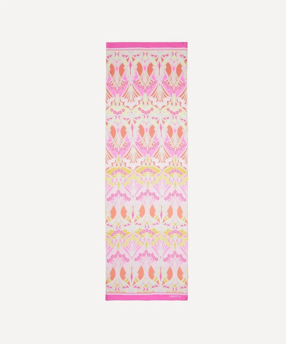 Liberty Scarves^Ianthe Long 70x200 Silk Chiffon Scarf