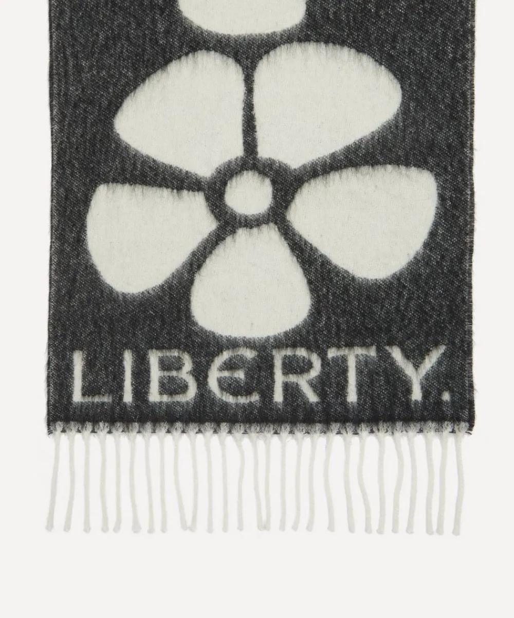 Liberty Scarves^Ianthe 35X190 Wool-Mohair Scarf
