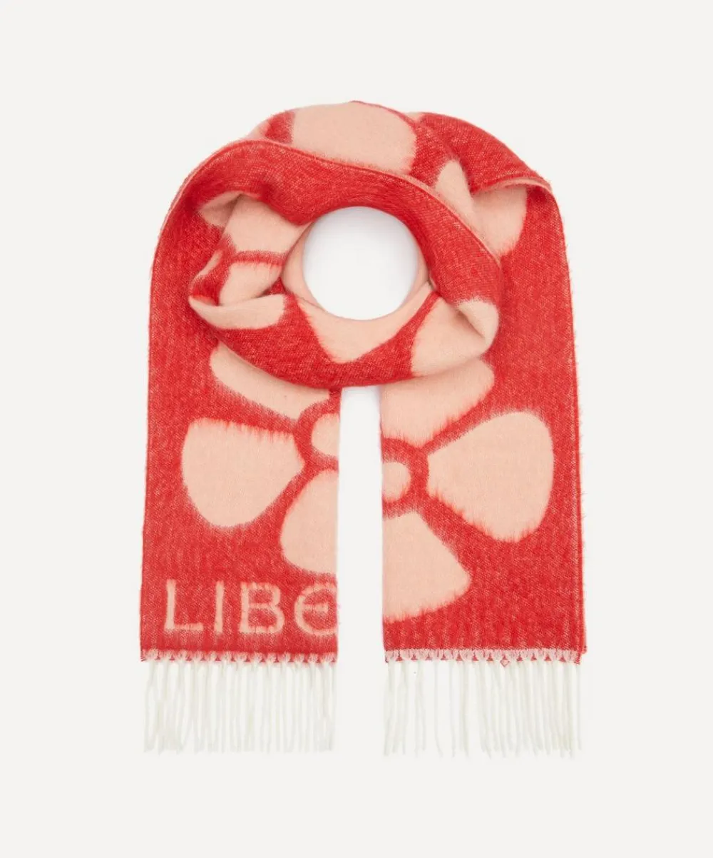 Liberty Scarves^Ianthe 35X190 Wool-Mohair Scarf