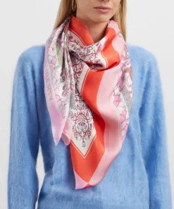 Liberty Scarves^Icons 140x140 Silk Scarf
