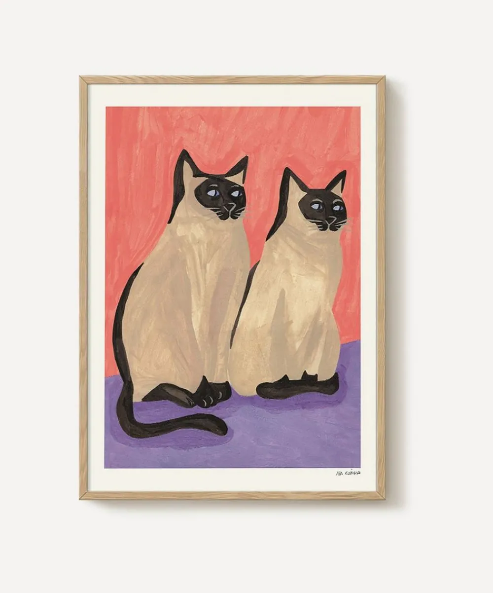 PSTR Studio Wall Art^Iga Kosicka Twins Framed Print