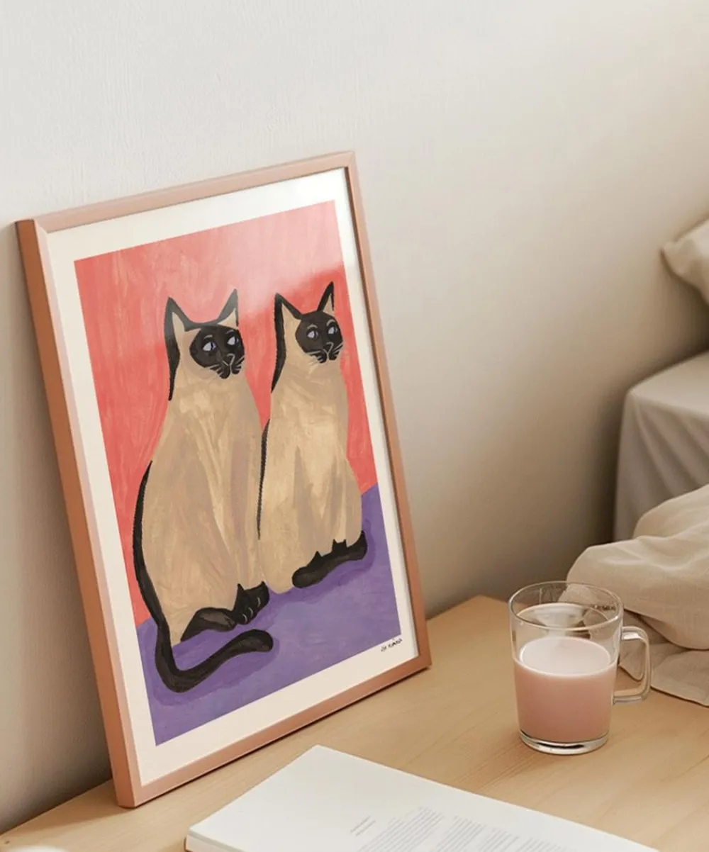 PSTR Studio Wall Art^Iga Kosicka Twins Framed Print