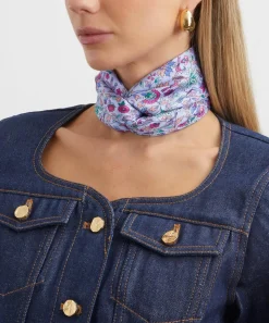 Liberty Scarves^Imran 90x90 Silk Scarf