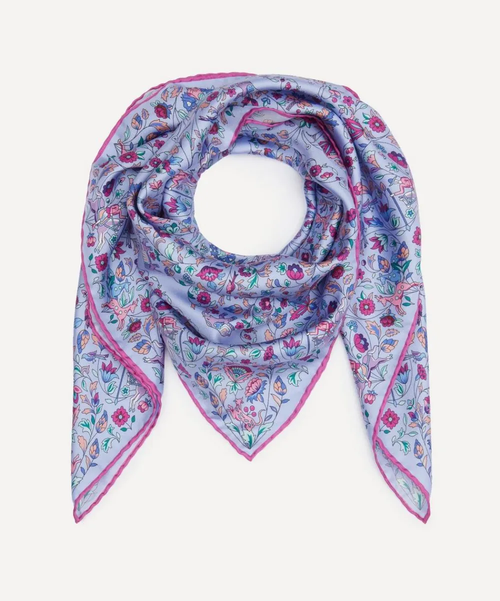 Liberty Scarves^Imran 90x90 Silk Scarf