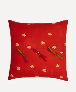 Lisa Corti Cushions^Indonesian Red Rose Cushion
