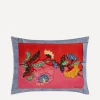 Lisa Corti Cushions^Indonesian Red Rose Rectangular Cushion