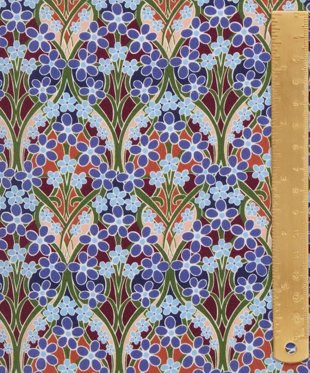 Liberty Fabrics Crepe De Chine^Iona Blossom Crepe de Chine