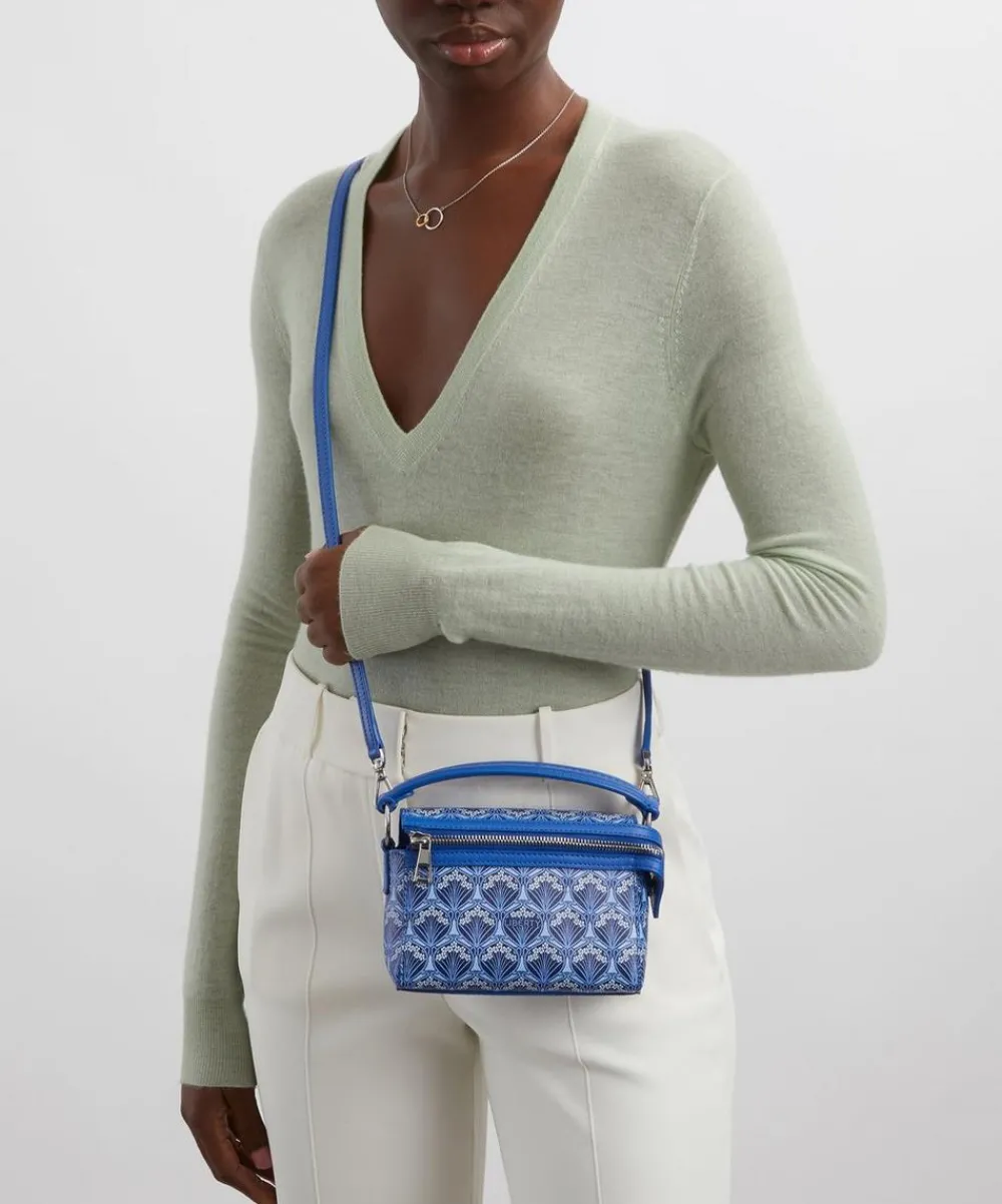 Liberty Bags^Iphis Blue Nano Valise Crossbody Bag