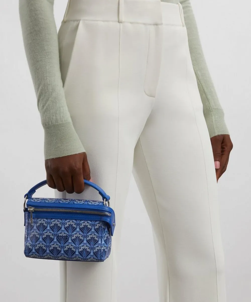 Liberty Bags^Iphis Blue Nano Valise Crossbody Bag