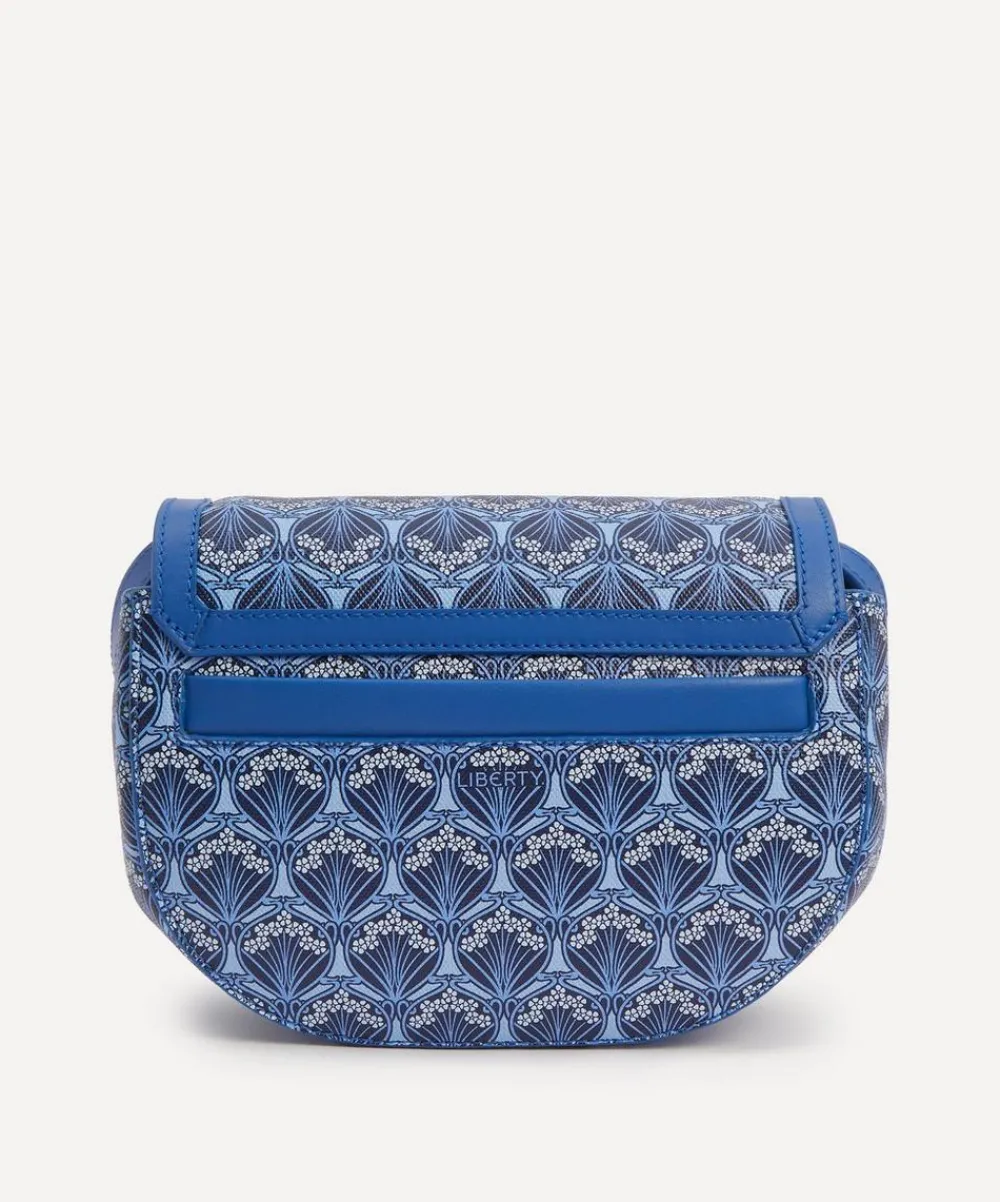 Liberty Bags^Iphis Blue Round Crossbody Bag