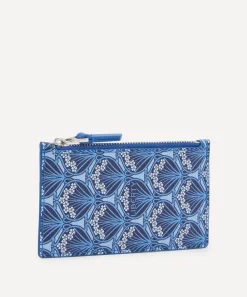 Liberty Travel Accessories^Iphis Blue Zipped Card Case