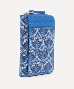 Liberty Travel Accessories^Iphis Blue Zipped Vertical Wallet