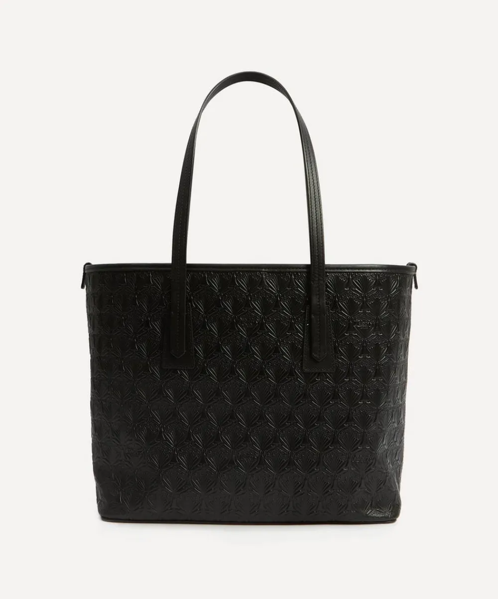 Liberty Bags^Iphis Embossed Leather Little Marlborough Tote Bag