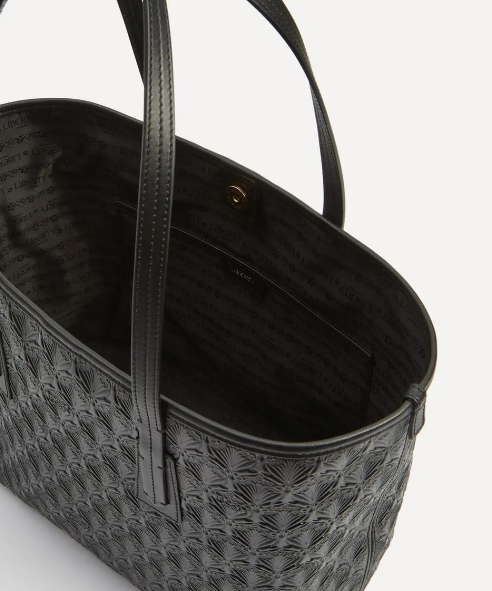 Liberty Bags^Iphis Embossed Leather Little Marlborough Tote Bag