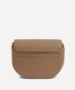 Liberty Bags^Iphis Leather Round Crossbody Bag