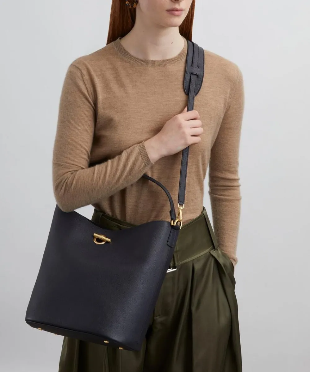 Liberty Bags^Iphis Leather Shoulder Bag