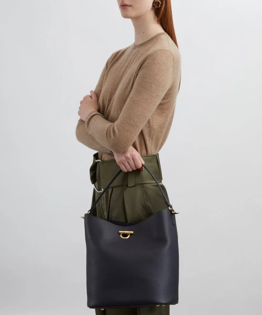Liberty Bags^Iphis Leather Shoulder Bag