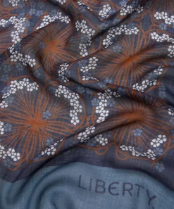 Liberty Scarves^Iphis Meadow 135X135 Wool-Silk Scarf