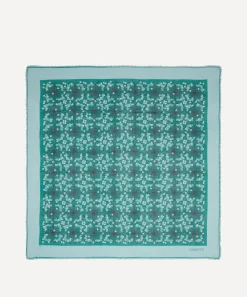 Liberty Scarves^Iphis Meadow 135X135 Wool-Silk Scarf