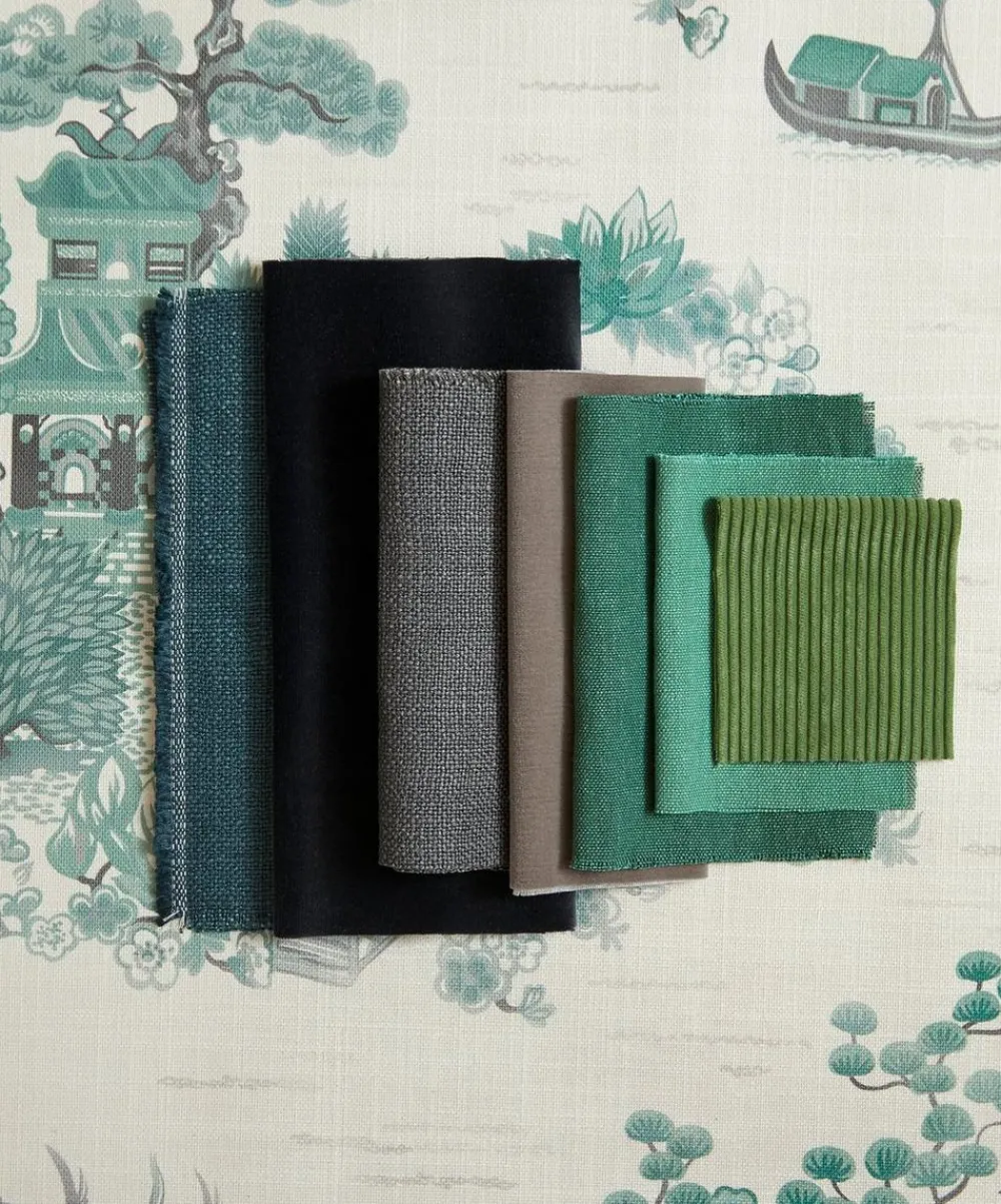 Liberty Interiors Furnishing Fabrics^Isola in Fern