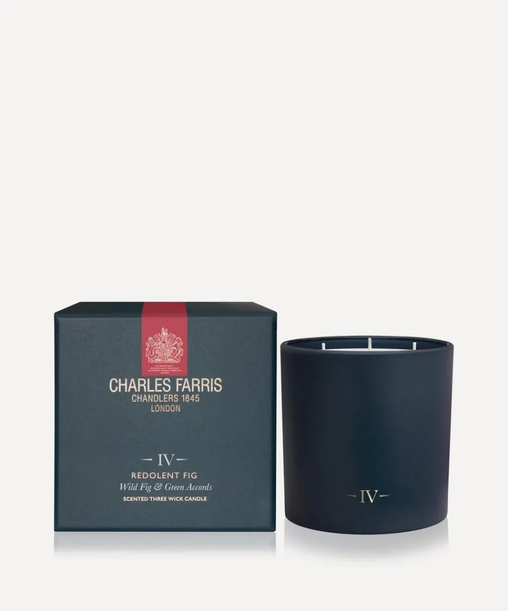Charles Farris Candles & Candle Holders^IV Redolent Fig 3 Wick Candle 640g