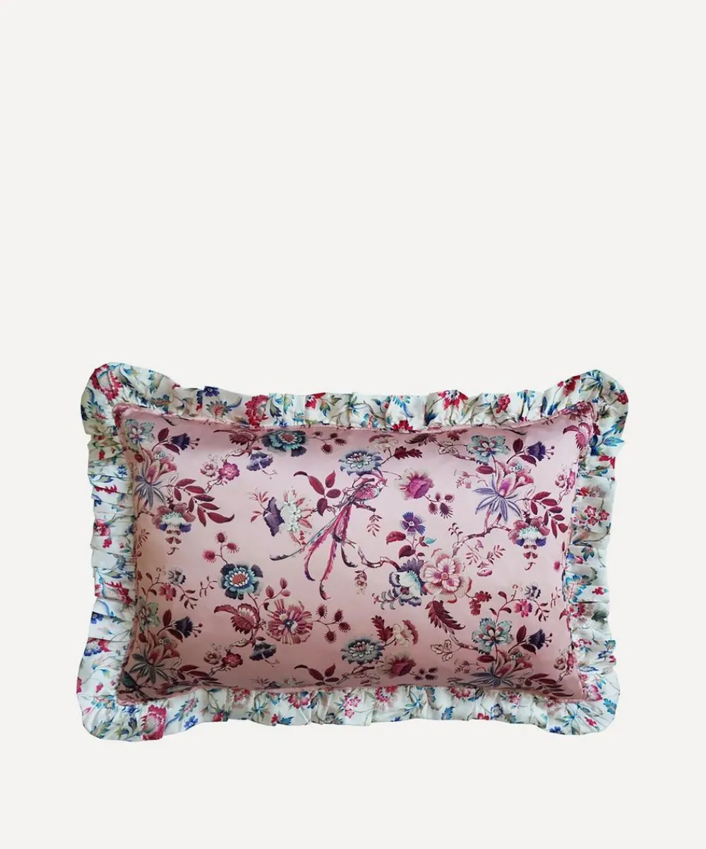 Coco & Wolf Cushions|Living Room^Jannah and Eva Belle Silk Ruffle Cushion