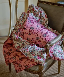 Coco & Wolf Cushions|Living Room^Jannah and Eva Belle Silk Ruffle Cushion