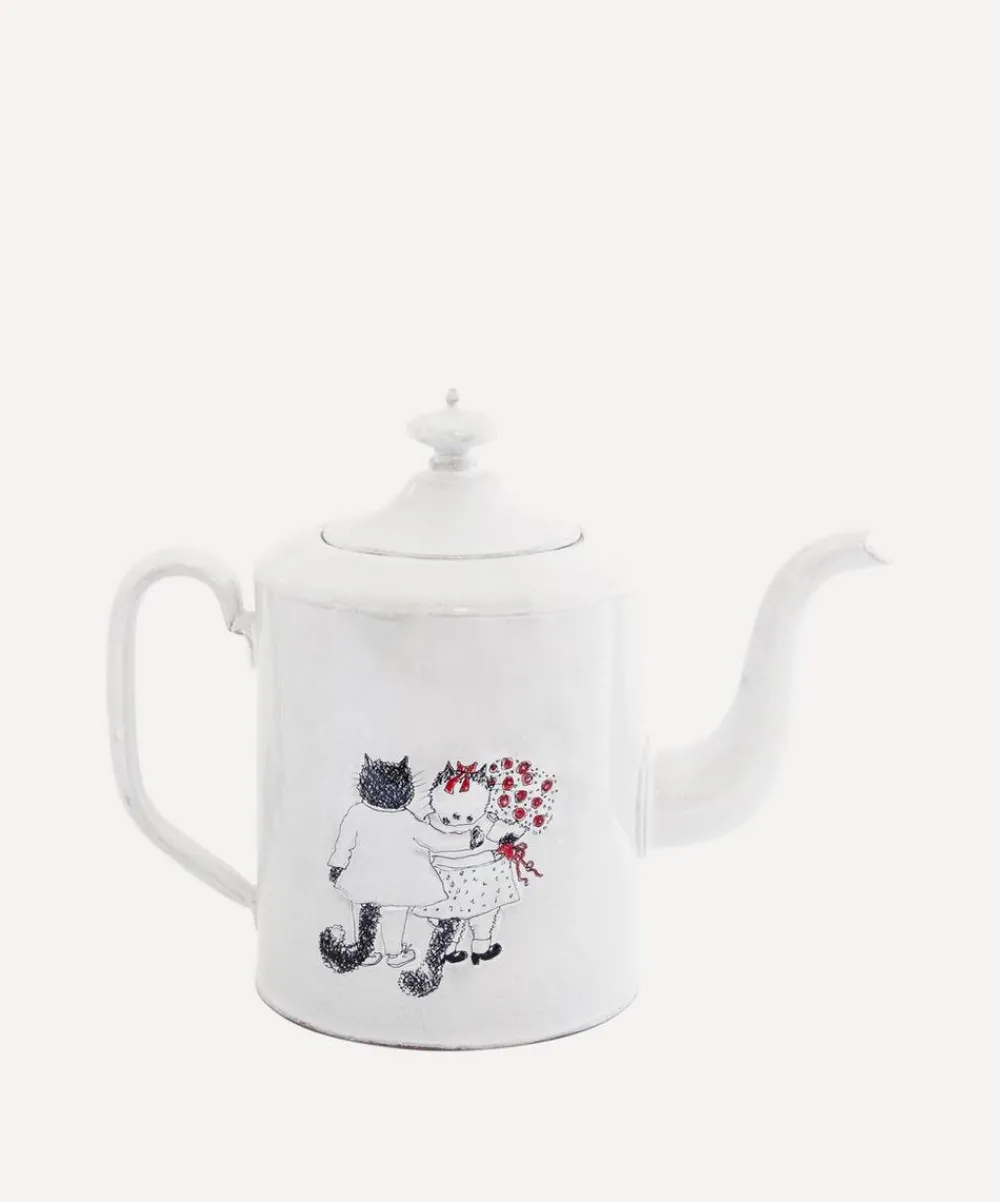Astier de Villatte Glass & Drinksware^Jimis Bouquet Grace Teapot