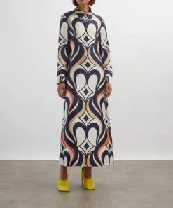 La DoubleJ Dresses^Jive Macro Silk Twill Swing Dress