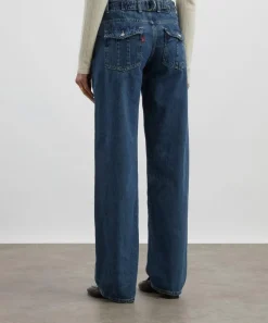 Peachy Den Jeans^Joan Barrel-Leg Jeans in Fade
