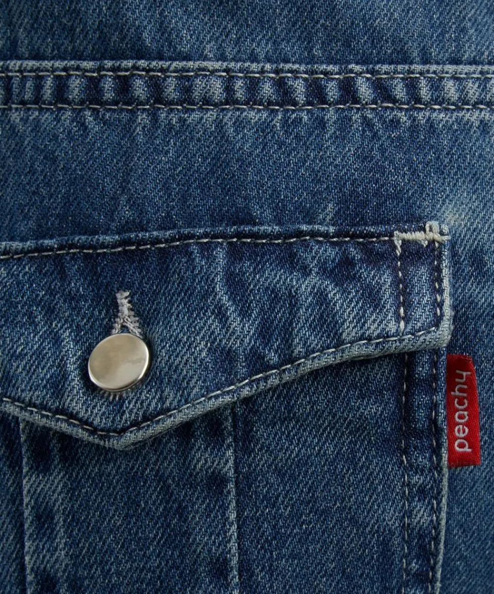 Peachy Den Jeans^Joan Barrel-Leg Jeans in Fade