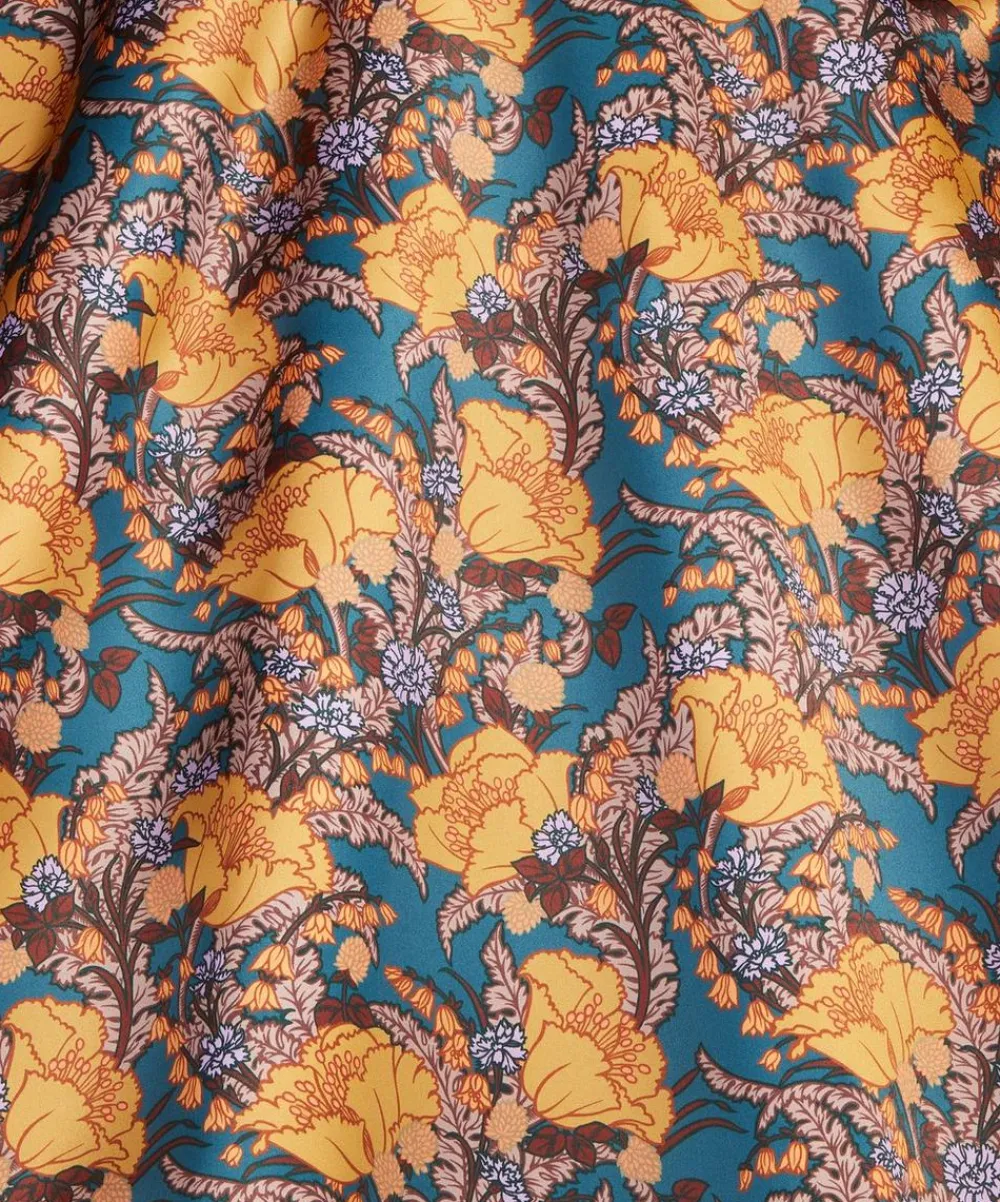 Liberty Fabrics Classic Silks|Silk Satin^June Dream Silk Satin