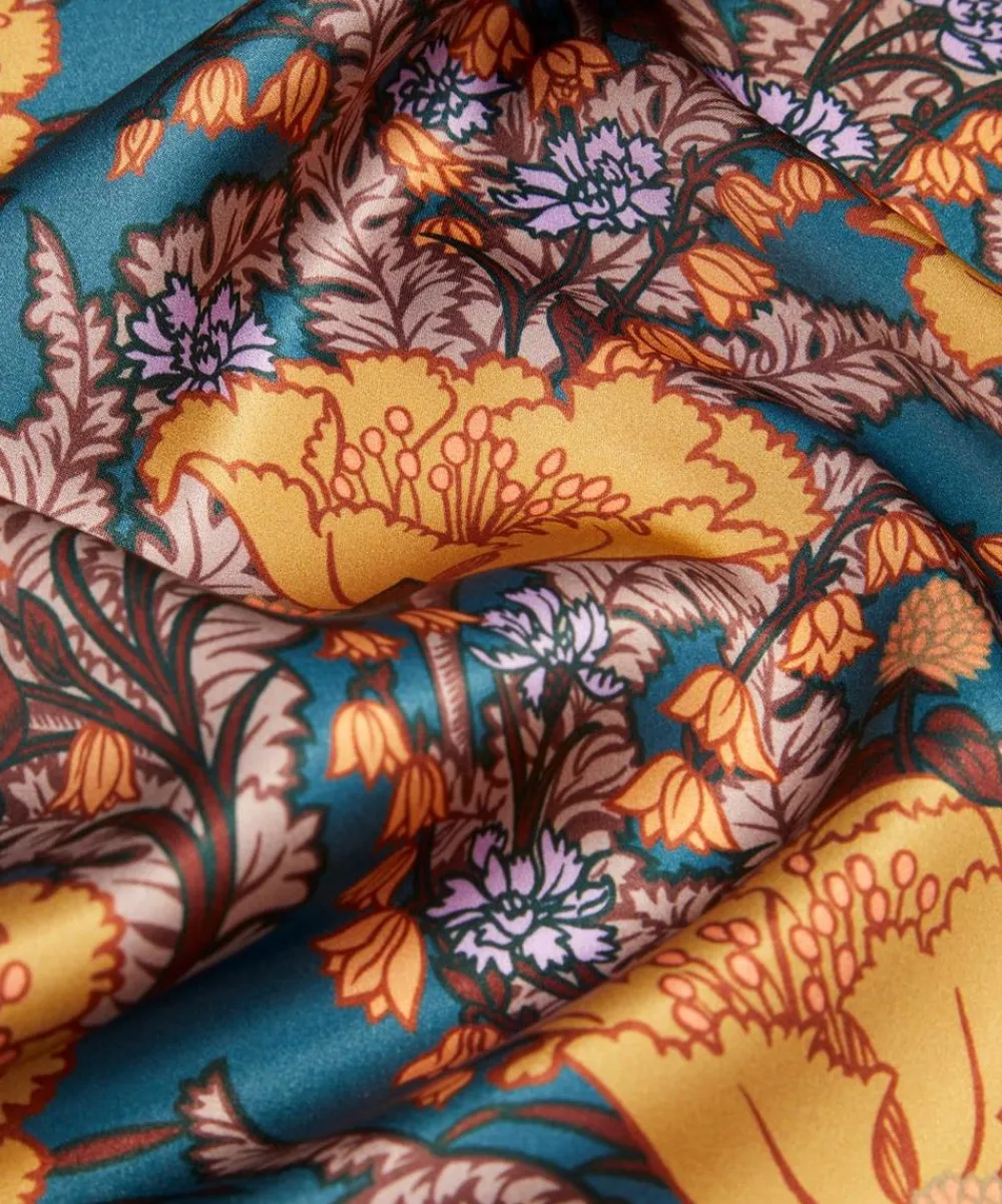 Liberty Fabrics Classic Silks|Silk Satin^June Dream Silk Satin
